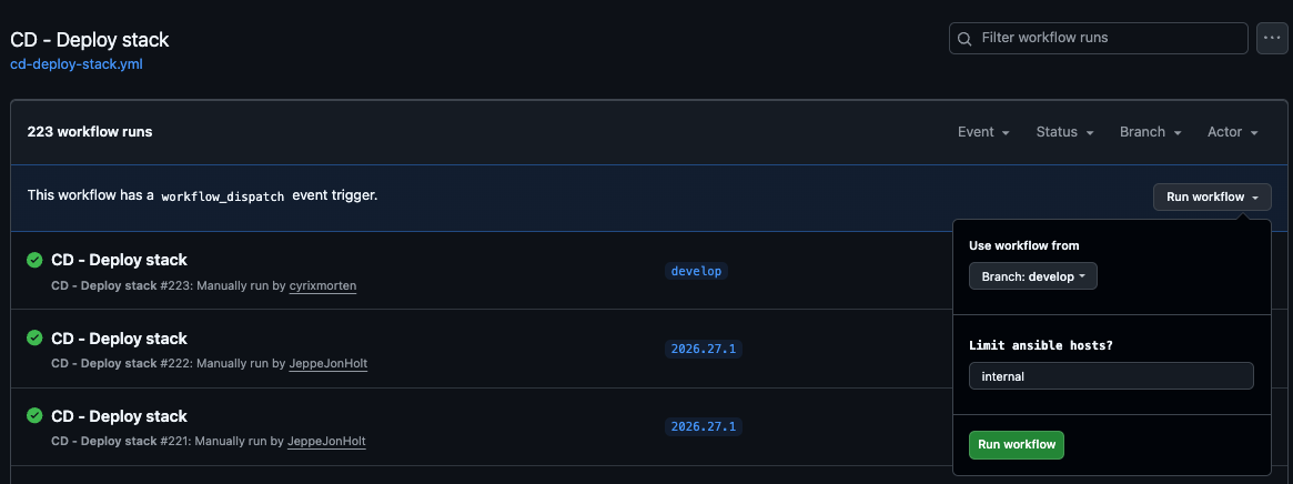 Deploy stack|667